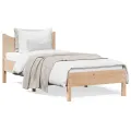Cadre de lit 90x190 cm Bois de pin massif