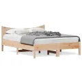 Cadre de lit 140x190 cm bois de pin massif