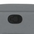 Fauteuil inclinable Gris clair Tissu