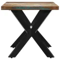 Table à dîner 140x70x75 cm Bois de récupération massif