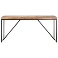 Table à dîner 160x70x76 cm Bois massif d'acacia et de manguier