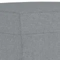 Ensemble de canapés 3 pcs avec coussins Gris clair Tissu