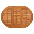 Table de jardin 130x90x72 cm Bois d'acacia massif