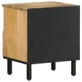 Tables de chevet 2 pcs 40x33x46 cm Bois de manguier solide
