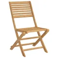 Chaises pliables de jardin 4 pcs bois massif d'acacia