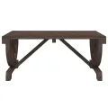 Table basse de jardin 90x50x40 cm bois de sapin massif
