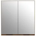 Armoire à miroir de salle de bain Chêne marron 64x20x67 cm