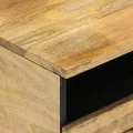 Table basse 80x54x40 cm bois de manguier massif