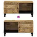 Table basse 80x50x40 cm bois de manguier massif