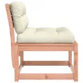 Canapés de jardin avec coussins 2pcs bois massif douglas