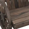 Chaise de jardin Adirondack 2 places bois de sapin massif