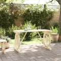 Table de jardin 115x55x65 cm bois de sapin massif