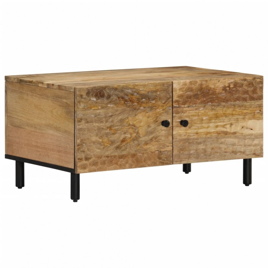 Table basse 80x50x40 cm bois de manguier massif