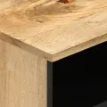 Meuble TV 100x33x46 cm bois massif de manguier