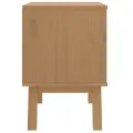 Table de chevet OLDEN marron bois de pin solide