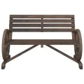 Banc de jardin 2 places bois de sapin massif