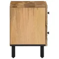 Tables de chevet 2 pcs 40x33x46 cm Bois de manguier solide