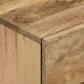 Tables de chevet 2 pcs 40x33x46 cm Bois de manguier solide