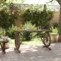 Table de jardin 90x50x40 cm bois de sapin massif