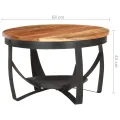 Table basse Ø68x43 cm Bois d'acacia solide
