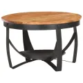 Table basse Ø68x43 cm Bois d'acacia solide