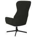 Chaise de relaxation Noir Velours