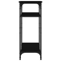 Table d'appoint Noir 40x30x75 cm Bois d'ingénierie