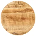 Table basse Ø68x43 cm Bois de manguier brut