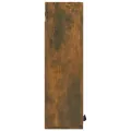 Armoire à miroir de salle de bain Chêne fumé 64x20x67 cm