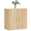 Armoire murale chêne sonoma 60x31x60 cm bois d'ingénierie