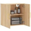 Armoire murale chêne sonoma 60x31x60 cm bois d'ingénierie