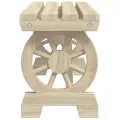 Bancs de jardin 2 pcs bois de sapin massif