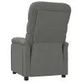 Fauteuil de massage Gris foncé Tissu