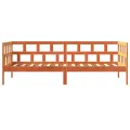 Lit de jour cire marron 80x200 cm bois de pin massif