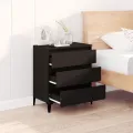 Buffet Noir 60x35x70 cm Bois d'ingénierie