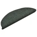 Tapis autoadhésifs de marches 10 pcs Vert 56x17x3 cm Aiguilleté