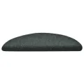 Tapis autoadhésifs de marches 10 pcs Vert 56x17x3 cm Aiguilleté