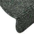Tapis autoadhésifs de marches 10 pcs Vert 56x17x3 cm Aiguilleté