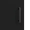 Buffet noir 100x36x60 cm bois d'ingénierie