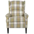 Fauteuil inclinable Vert Tissu