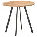 Table de salle à manger 80 cm Bois d'acacia solide