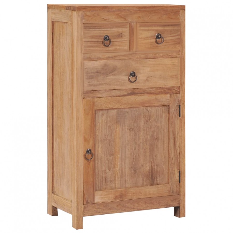 Buffet 50x30x90 cm bois de teck massif