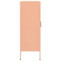 Armoire de rangement Rose 80x35x101,5 cm Acier
