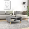 Table basse Sonoma gris 60x60x30 cm Aggloméré