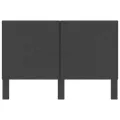 Tête de lit Gris foncé Tissu 160x200 cm
