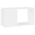 Meuble TV Blanc 60x24x32 cm Aggloméré