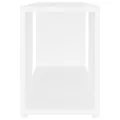 Meuble TV Blanc 60x24x32 cm Aggloméré