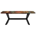 Table à dîner 200x100x75 cm Bois de récupération solide