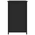 Tables de chevet 2 pcs noir 40x36x60 cm bois d’ingénierie