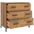 Commode 75x35x70 cm Bois de pin massif